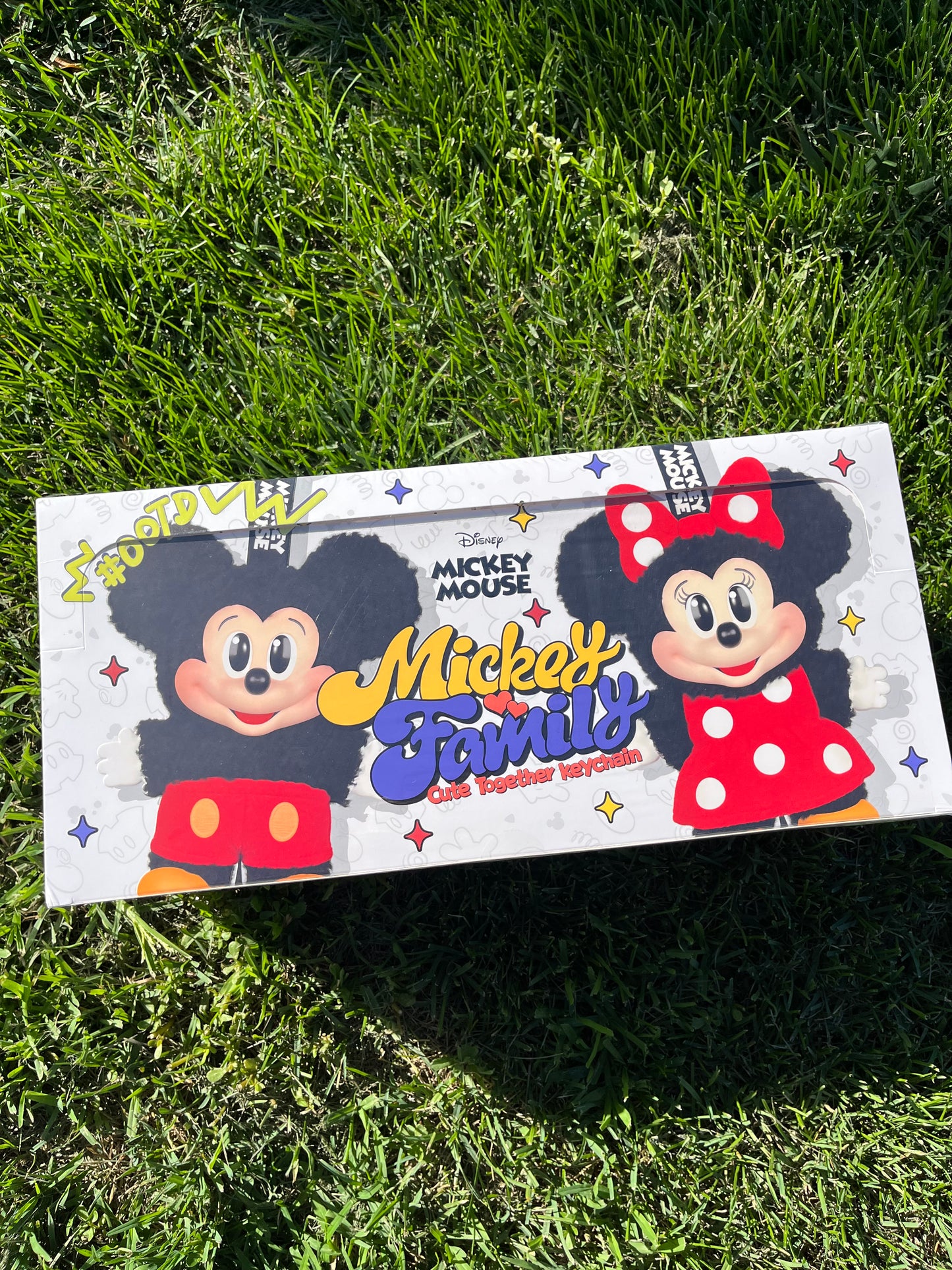 Mickey family cute together keychain WHOLE SET