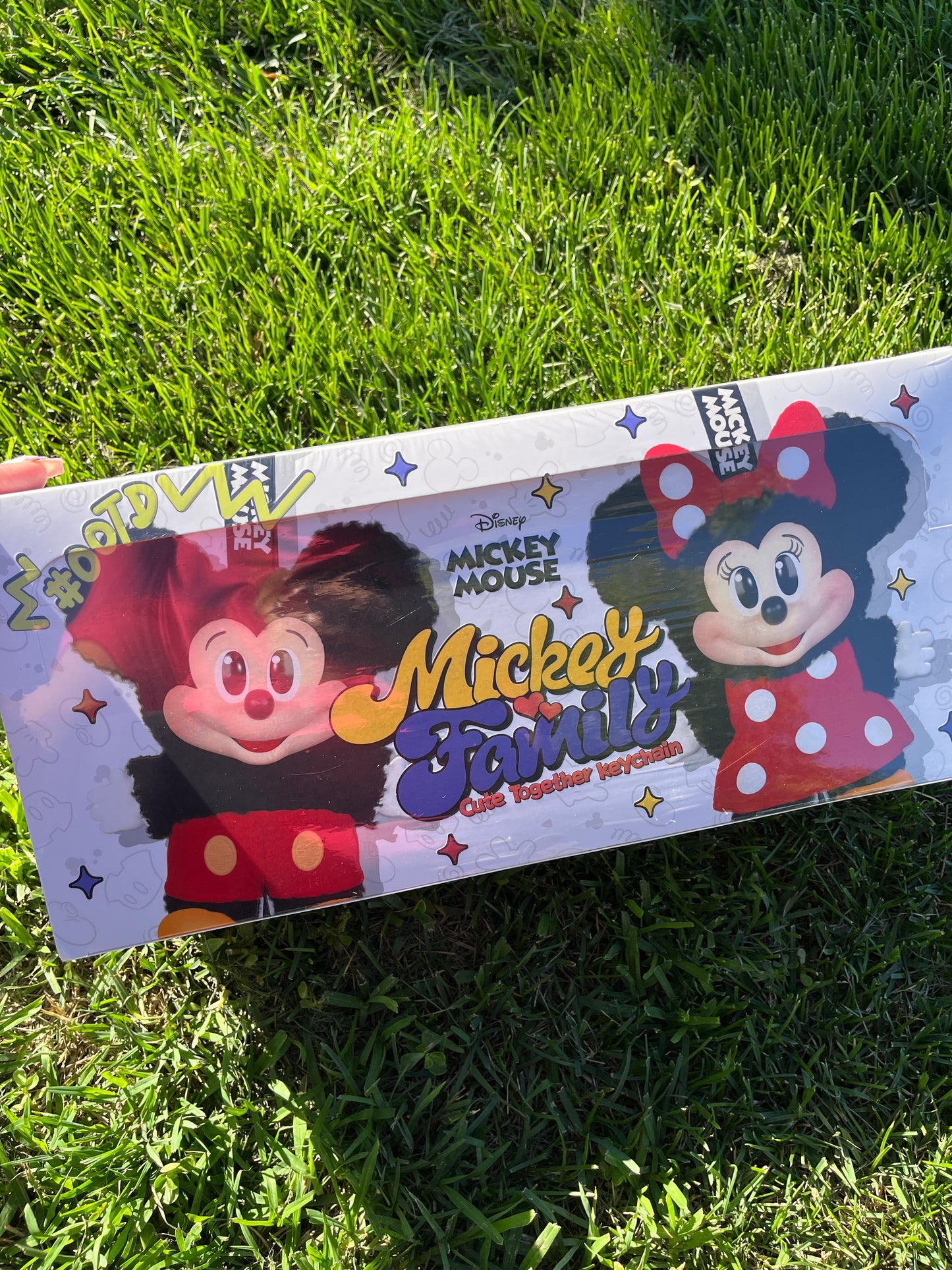 Mickey family cute together keychain WHOLE SET