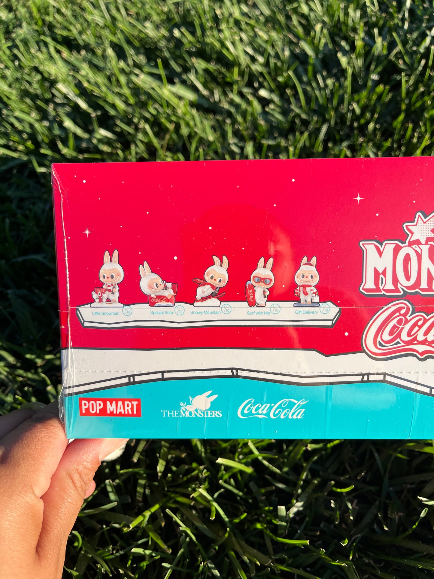 The monsters COCA COLA figures