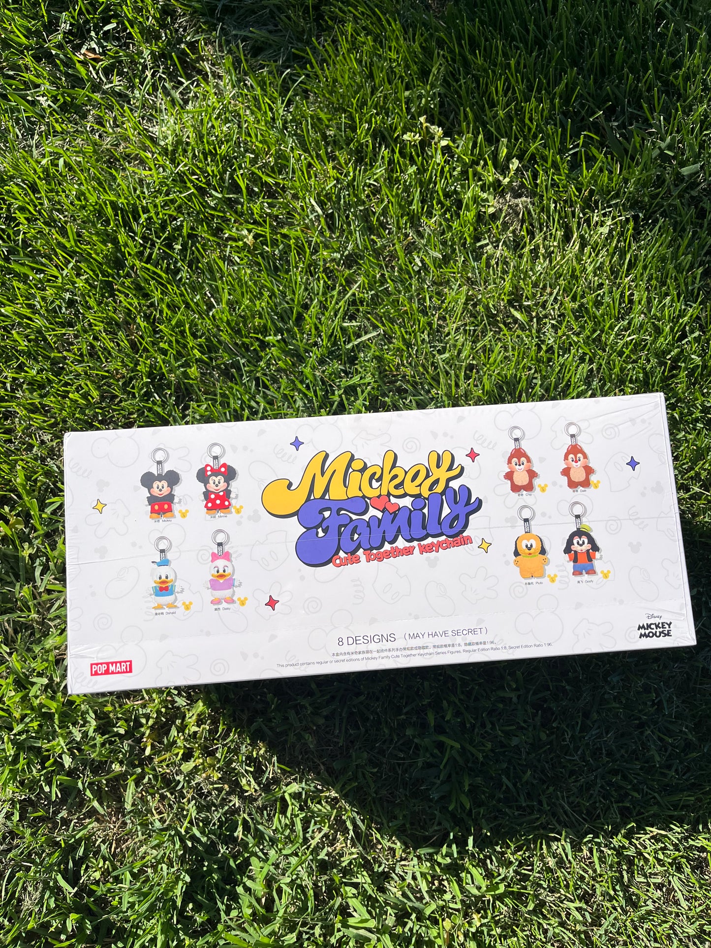 Mickey family cute together keychain WHOLE SET