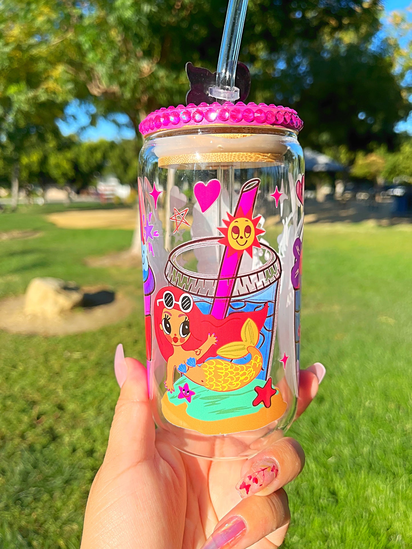 Karol G Mermaid Latte Libbey cup