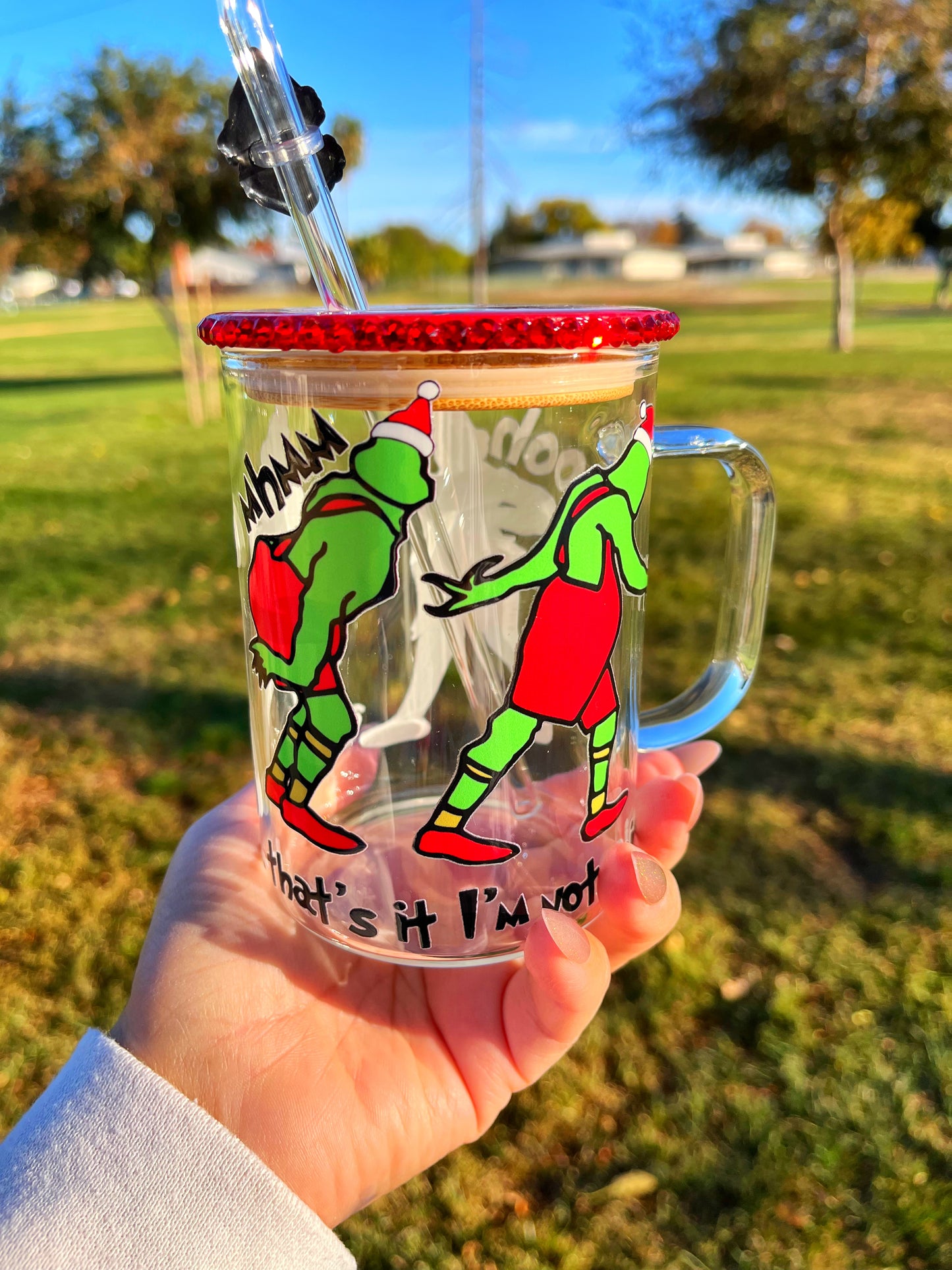 That’s It I’m not going GLASS MUG