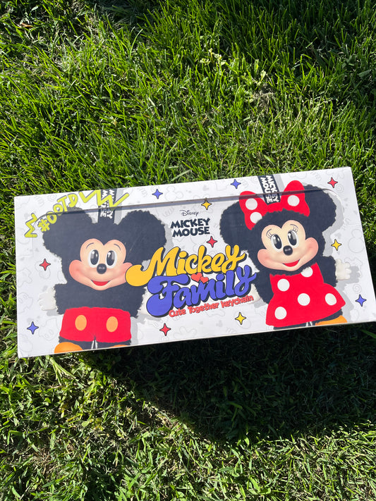 Mickey family cute together keychain WHOLE SET