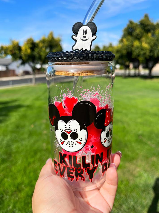 Killin it Everyday Mickey and Minnie Libbey Cup