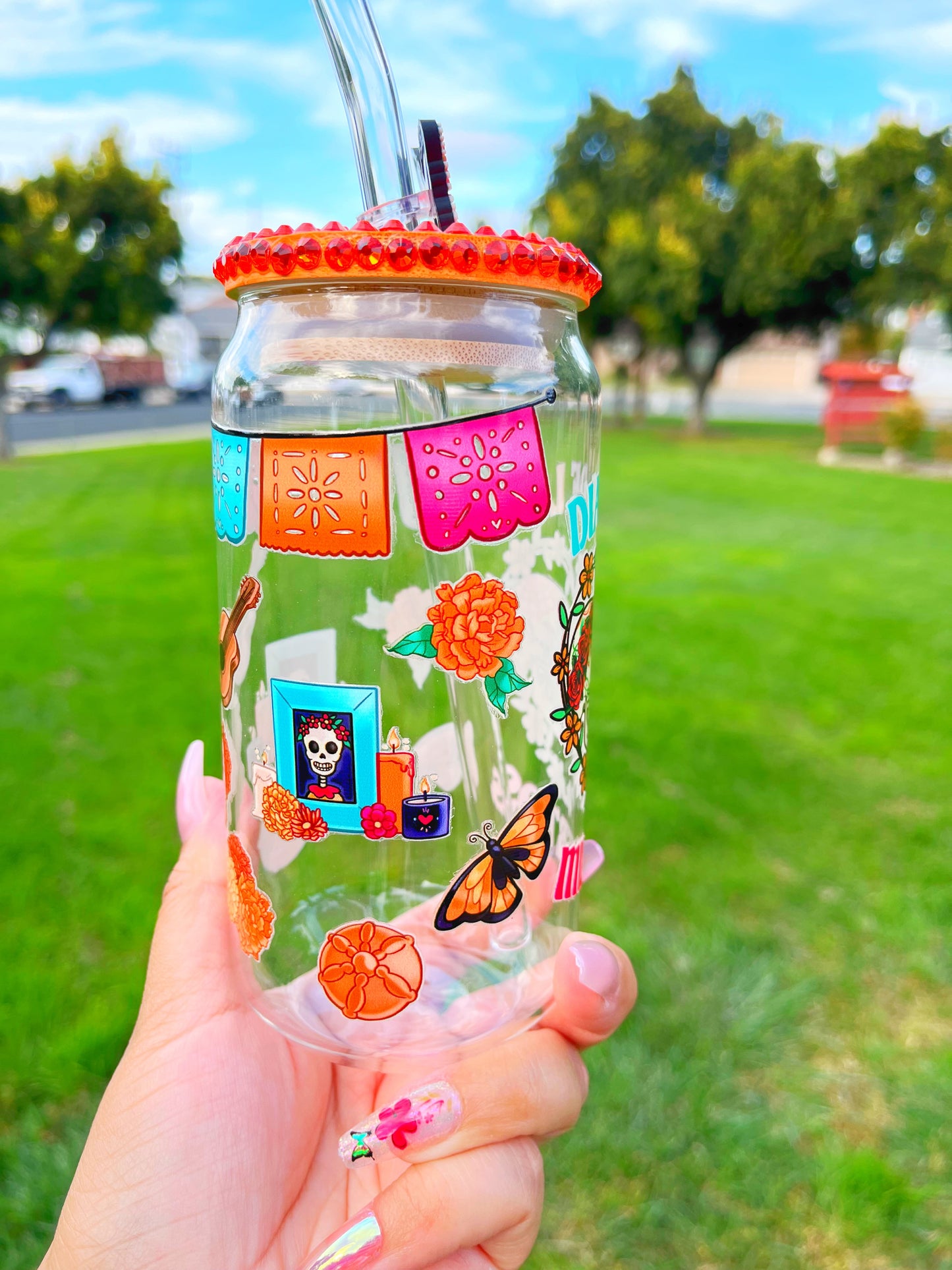 Día De Los Muertos libbey cup